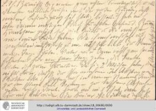 Postkarte 25.11.1905