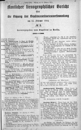 No. 5, 12.02.1914