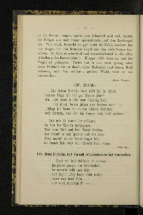 128. Vom Büblein, das überall mitgenommen hat sein wollen.