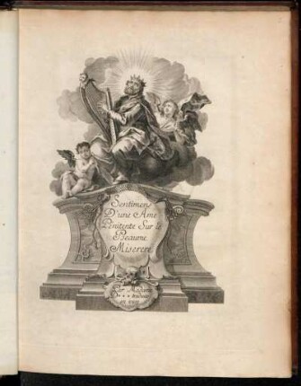 Sentimens D'une Ame Pénitente Sur le Pseaume Miserere