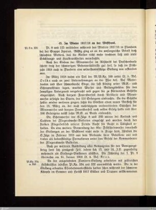 43. Im Winter 1917/18 an der Westfront