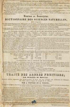 Dictionnaire Des Sciences Naturelles, ...