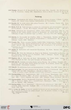 Nachtrag (Nr. 3689-3718)
