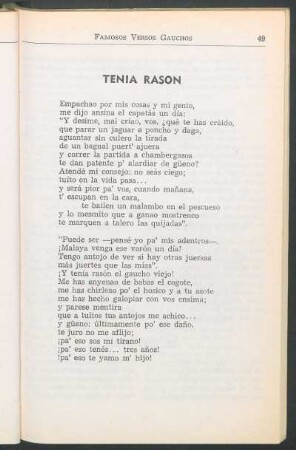Tenía razón