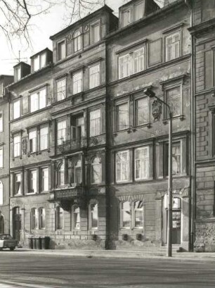 Meißen, Siebeneichener Straße 6. Wohnhaus mit Laden (1886/1900)