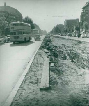 Kurfürstendamm Parkstreifenbau