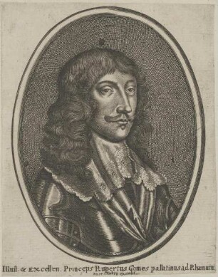 Bildnis von Rupertus von der Pfalz