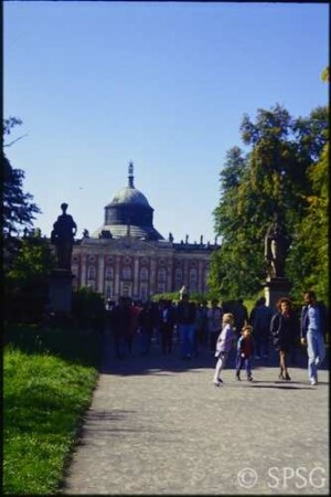 Potsdam, Park Sanssouci, Neues Palais.