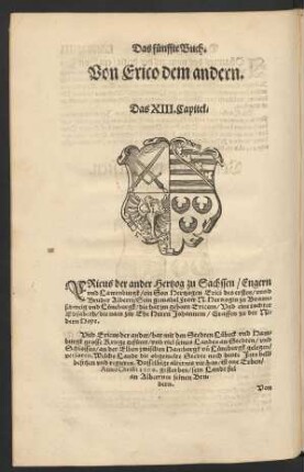 Von Erico dem andern. Das XIII. Capitel.