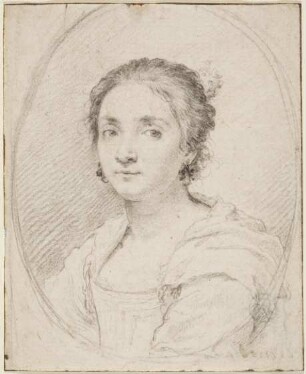 Porträt der Virginia de Vezzo da Velletri