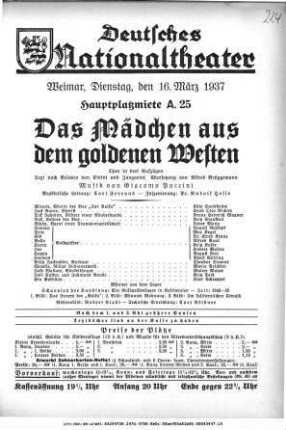 Das Mädchen aus dem goldenen Westen