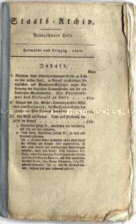 Politische Monatsschrift