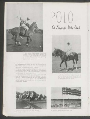 Polo - El Sayago Polo Club