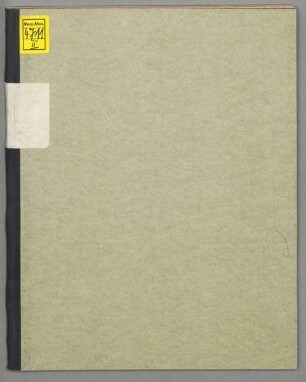 Jepthas Opfer JWV 61 - BSB Mus.ms. 4711-2,3 : Klavier-Auszug Exemplar 3