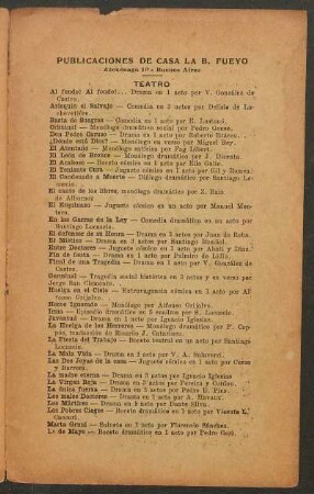 Publicaciones de Casa la B. Fueyo