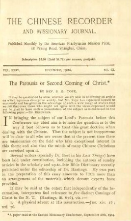 No. 12, December, 1904