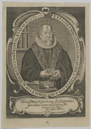 Bildnis des Iohannes Gerhardus