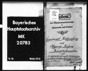 Zulassung von Privatstudierenden zur Gymnasial-Absolutorialprüfung.