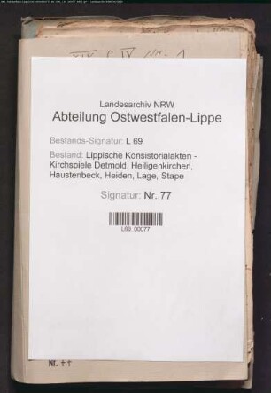 Schulkollegen: Konrektor: Besetzung der Konrektor-Stelle [siehe auch Nr. 80 (1782)]