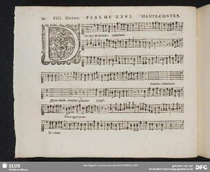 XIII. Dominus illuminatio mea