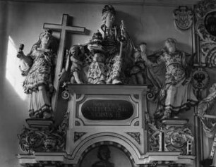 Allegorische Gruppe - Sacerdotium und Imperium