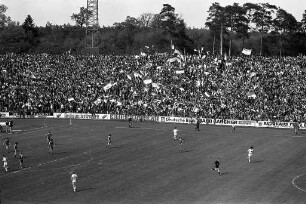 Fußballspiel KSC : FK Pirmasens im Wildparkstadion