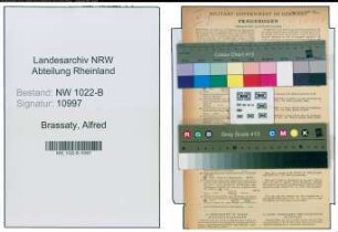 Entnazifizierung Alfred Brassaty , geb. 02.11.1922 (Stadtangestellter)