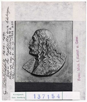 Georg Schweigger: Kopie einer Medaille von H. Schwarz
