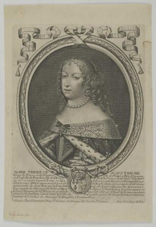 Bildnis der Marie Therese D' Austriche