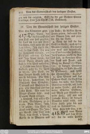 IV. Von der Gemeinschaft des heiligen Geistes.