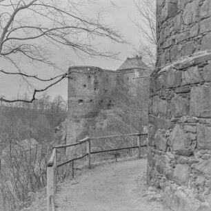 Bautzen, Altstadt : Bautzen. Blick zum Burgwasserturm der Ortenburg