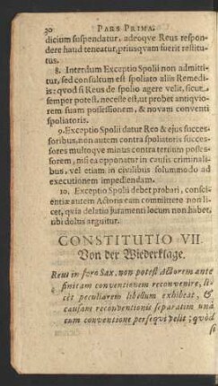 Constitutio VII.