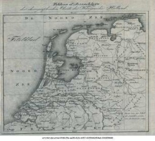 Tableau d'Assemblage der chronologischen Charte des Königreiches Holland