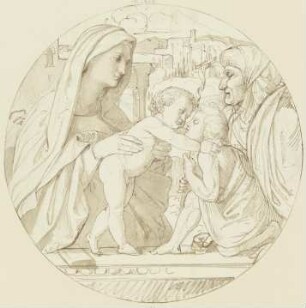 Madonna mit Elisabeth und dem kleinen Johannes