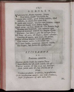 Sybilla. [ ... mit Abbildungsbeschreibung].
