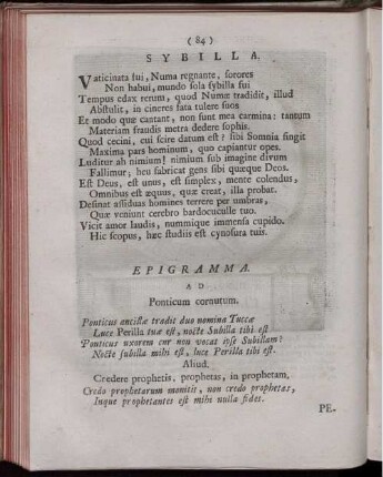 Sybilla. [ ... mit Abbildungsbeschreibung].