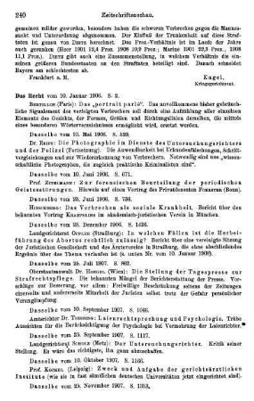 240-241, Das Recht