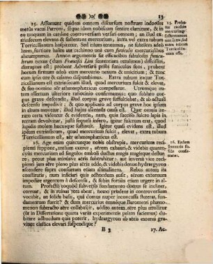 Phaenomena barometri, quatuor dissertationibus inaug. illustrata : Diss. III., de causa suspensionis Mercurii in barometro