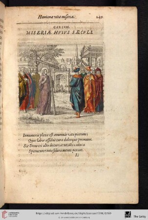 Cap. LVIII. Miseriae hvivs saecvli