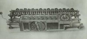 Rechenmaschine, v. Leibnitz, 17. Jh.