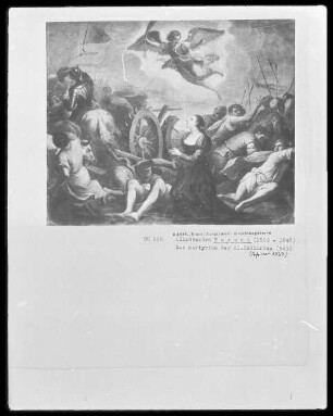 Das Martyrium der heiligen Katharina