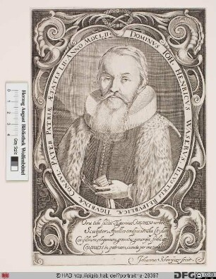 Bildnis Johann Heinrich Waser