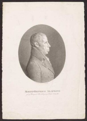 Klaproth, Martin Heinrich