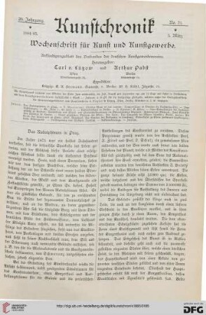Heft 21 (5. März 1885)