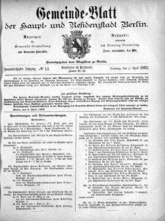 1893,14: No. 14, 2. April 1893
