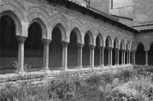 Reisefotos Italien. Sizilien. Monreale. Dom Santa Maria la Nuova. Kreuzgang (1174/1189)