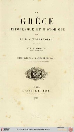 La Grèce pittoresque et historique