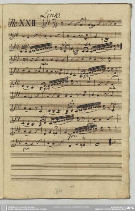 22. Anonymus, Lento, f-Moll