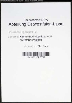 Kirchenbuchduplikat der katholischen Gemeinde Störmede, Kreis Lippstadt (GHT 1827-1830). (Gemeinde: Katholische Gemeinde)