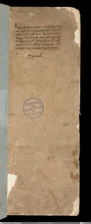 Registrum receptorum et expositorum monasterii sancti Jacobi Scotorum 1514/1515